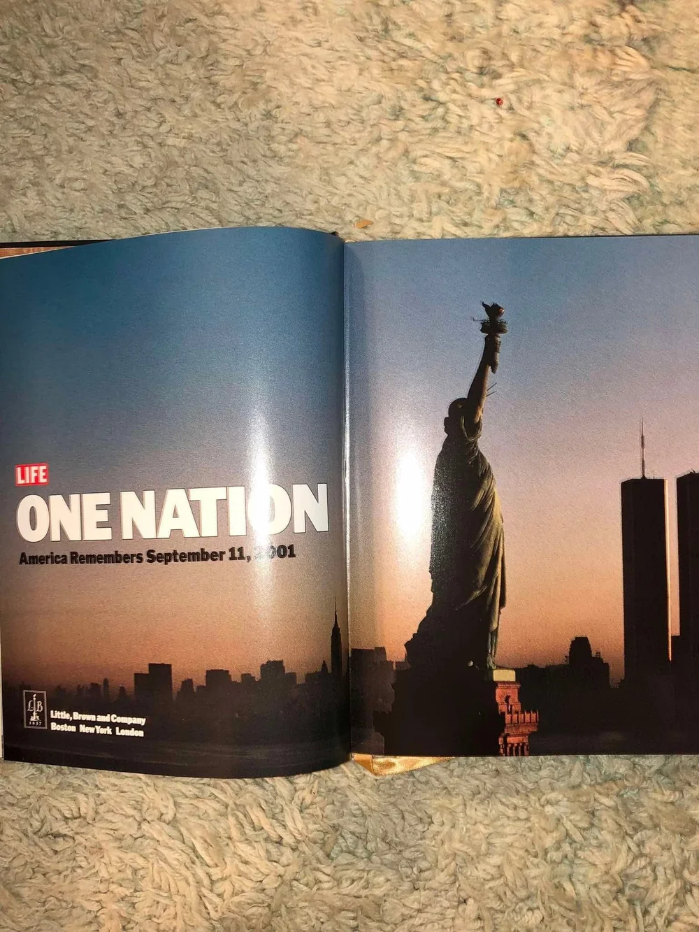 One Nation Commemorative Photo Book - Black & Gold